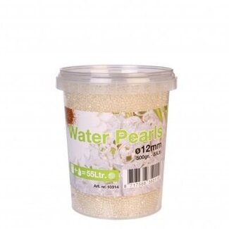 4A Hydrogelperlen | Farbe: Transparent | Durchmesser 12 millimeter | Gewicht 500 gram | für 55 liter | Pro Beutel