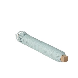 4A Fil de cuivre laqué | Couleur: Blanc naturel | Diamètre 0.5 millimeter | Poids 100 gram | Par rouleau