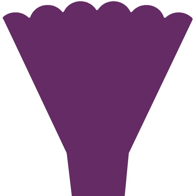 Housses Majesty | Couleur: Violet | Longueur 54 centimeter | Largeur 44 centimeter | Hauteur 12 centimeter | Par 50 housses