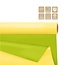 Double face Mat Film en rouleau Universel | Couleur: Jaune-vert | Largeur 80 centimeter | Longueur 40 meter | Par rouleau