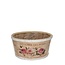 Pot de fleurs en bois Bac à plantes “Histoire” | Couleur: Rose Blanc | Diamètre 22 centimeter | Hauteur 11 centimeter | Par 10 bacs à plantes