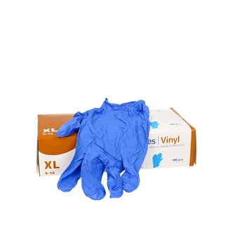 4A Gant | Couleur: Bleu | Taille XL 9-10 | Contenu 100 gants | Par boîte