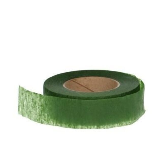 Flowertape | Colour: Green | Width 25 millimetre | Length 27.5 metre | Per 6 rolls