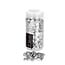 Decorative Stones | Colour: Silver-coloured | Diameter 9 - 13 millimetre | Contents jar 370 millilitre | Per jar