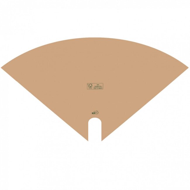 Housses Kraft Moon | Couleur: Brun | Longueur 35 centimeter | Largeur 35 centimeter | Par 50 housses