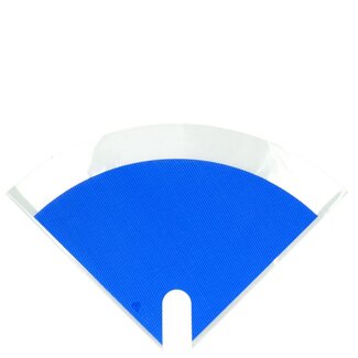 4A Hoezen Moon Kraftlook | Kleur: Blauw | Lengte 30 centimeter | Breedte 30 centimeter | Per 50 hoezen