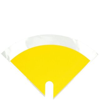 4A Housses Moon aspect kraft | Couleur: Jaune | Longueur 30 centimeter | Largeur 30 centimeter | Par 50 housses