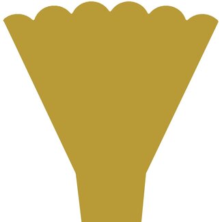 4A Hoezen Majesty | Kleur: Geel | Lengte 54 centimeter | Breedte 44 centimeter | Hoogte 12 centimeter | Per 50 hoezen