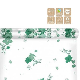 4A Film en rouleau “Autumn” | Couleur: Vert | Largeur 80 centimeter | Longueur 120 meter | Par rouleau
