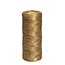 Gift cord wire | Colour: Gold-coloured | Diameter 2 millimetre | Length 100 metre | Per roll