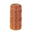 Gift cord wire | Colour: Copper-coloured | Diameter 2 millimeter | Length 100 meter | Per roll