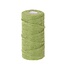 Jute Cord Wire | Colour: Green | Diameter 2 millimeter | Length 100 meter | Per roll