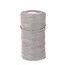 Jute Koord Draad | Kleur: Grijs | Diameter 2 millimeter | Lengte 100 meter | Per rol