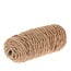 Jute Schnur Draht | Farbe: Hellbraun | Durchmesser 3 millimeter | Länge 50 Meter | Pro Rolle