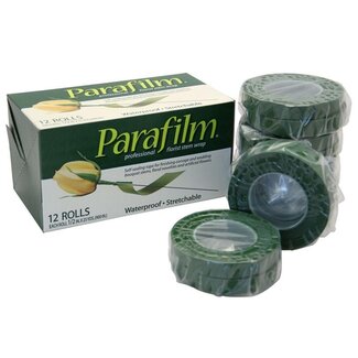 4A Parafilm | Colour: Green | Width 13 millimetre | Length 27 metre | Per 12 rolls