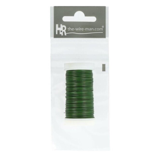 Myrthedraad | Colour: Green | Diameter 0.35 millimetre | Weight 100 gram | Per roll