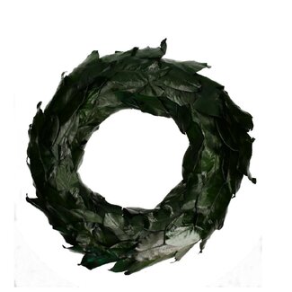 4A Magnolia leaf Wreath | Colour: Dark green | Diameter 50 centimetre | Per wreath