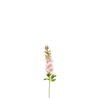 4A Violier Kunstbloem | Kleur: Lichtroze | Matthiola Kunstbloemen | Lengte ± 87 centimeter | Per 6 kunstbloemen