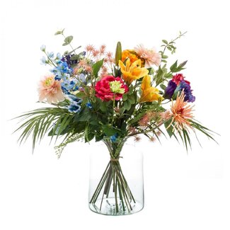 4A Boeket Kunstbloemen “Pretty Powerful” | Kleur: Gemengde Kleuren | Per boeket