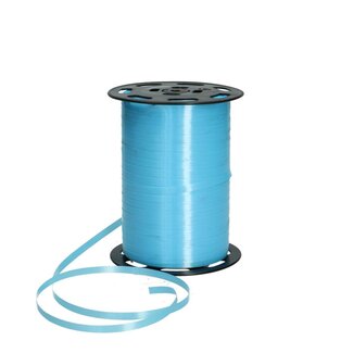 4A Krullint 014 | Kleur: Lichtblauw | Breedte 5 millimeter | Lengte 500 meter | Per rol