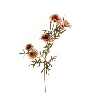 4A Daisy Artificial Flower | Colour: Pink | Daisy Artificial Flowers | Length ± 80 centimeter | Per 12 artificial flowers