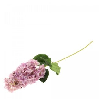 4A Hortensia Kunstbloem “Pagode” | Kleur: Paars | Hydrangea Pagode | Lengte ± 80 centimeter | Per 6 kunstbloemen