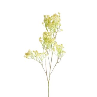 4A Fleur artificielle de gypsophile | Couleur: champagne | Fleurs artificielles de gypsophila | Longueur ± 85 centimeter | Par 10 fleurs artificielles