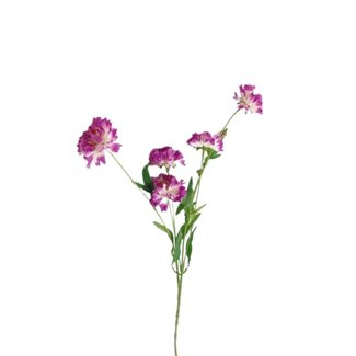 4A Cornflower Artificial flower | Colour: Purple | Centaurea Artificial flowers | Length ± 65 centimeter | Per 10 artificial flowers