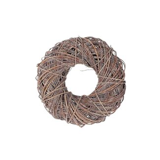 4A Twister Krans | Kleur: Bruin | Diameter 50 centimeter | Per krans