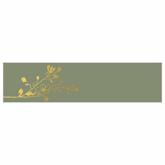 4A Blanco Kaartje Label | Kleur: Groen | Breedte 20 centimeter | Hoogte 5 centimeter | Per 20 labels