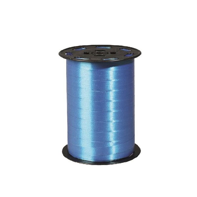 Krullint 001 | Farbe: Blau | Breite 10 millimeter | Länge 250 meter | Pro Rolle