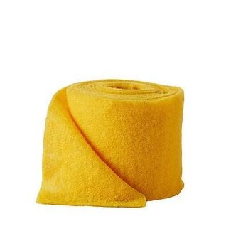 4A Ruban en feutre | Couleur: Jaune | Largeur 150 millimètre | Longueur 5 mètre | Par rouleau