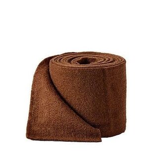 4A Ruban en feutre | Couleur: Marron | Largeur 150 millimeter | Longueur 5 meter | Par rouleau