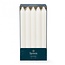 Tafelkaars | Kleur: Natuurlijk Wit | Diameter 2.1 centimeter | Lengte 24 centimeter | Per 10 kaarsen