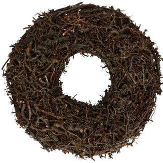 4A Bonsai Krans | Kleur: Donkerbruin | Diameter 45 centimeter | Per krans