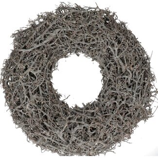 4A Bonsai Wreath | Colour: Natural White Brown | Diameter 45 centimeter | Per wreath