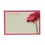 Label Card with text “Happy Birthday” | Colour: Cherry-coloured | Width 9 centimetre | Height 6 centimetre | Per 50 labels