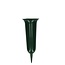 Vase funéraire en plastique | Couleur: Vert foncé | Diamètre 12 centimeter | Hauteur 32 centimeter | Par 5 vases funéraires