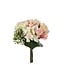Bouquet Artificial flowers Rose and Hydrangea  | Colour: Light pink | Height ± 22 centimetre | Per bouquet