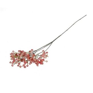 4A Gypsophile Fleur artificielle | Couleur: Rose | Gypsophilia Fleurs artificielles | Longueur ± 68 centimeter | Par 6 fleurs artificielles
