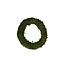 Moss Wreath | Colour: Green | Diameter 20 centimetre | Per 12 wreaths