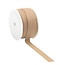Texture Lint | Kleur: Zandkleurig | Breedte 25 millimeter | Lengte 20 meter | Per rol