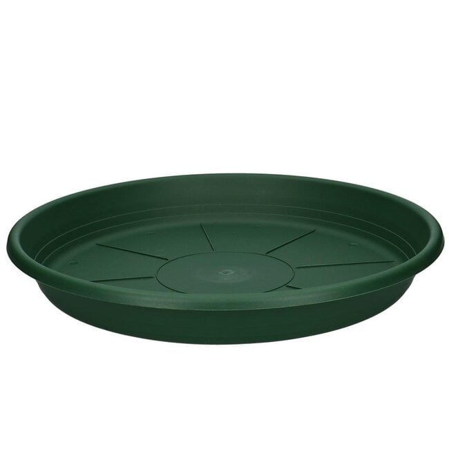 Kunststof Waterschotel | Kleur: Donkergroen | Diameter 45 centimeter | Per 10 waterschotels
