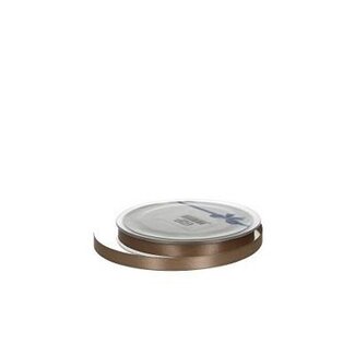 4A Ruban Satiné | Couleur: Sable | Largeur 10 millimeter | Longueur 25 meter | Par rouleau