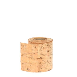4A Kurk Lint | Kleur: Crèmekleurig | Breedte 60 millimeter | Lengte 3 meter | Per rol