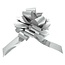 Pull bow ribbon | Colour: Silver-coloured | Width 50 millimeter | Per 20 bows
