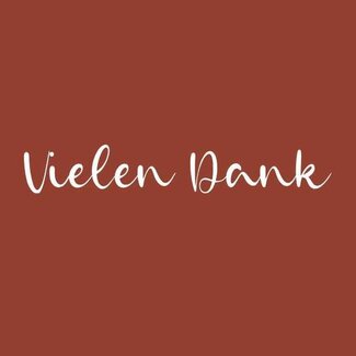 4A Card Label with text “Thank you” | Colour: Terracotta | Width 7 centimeter | Height 7 centimeter | Per 20 labels