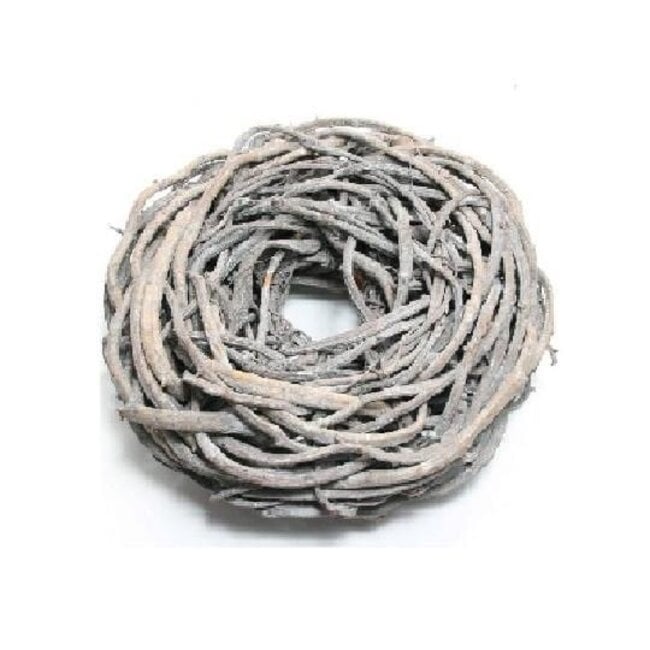 Crazyvine Kranz | Farbe: Grau | Durchmesser 38 centimeter | Pro Kranz