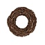 Crazyvine Krans | Kleur: Donkerbruin | Diameter 38 centimeter | Per krans