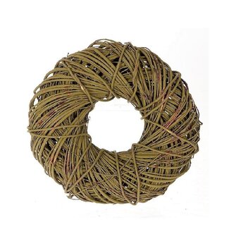 4A Twister Wreath | Colour: Green | Diameter 35 centimeter | Per wreath